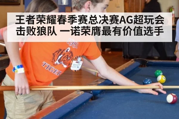 王者荣耀春季赛总决赛AG超玩会击败狼队 一诺荣膺最有价值选手